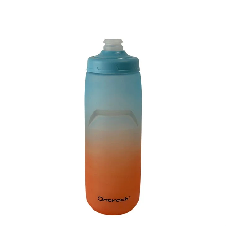 Matte Gradient Color Bicycle Bottle